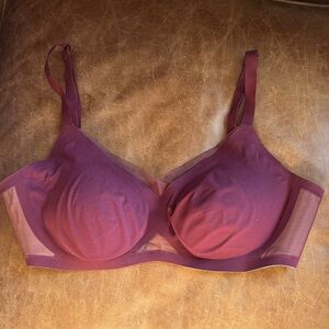 Honeylove 36B/C Wine Red Bra